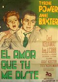 El amor que tu me diste